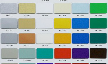 Bảng màu Aluminium Sao Tân Việt
