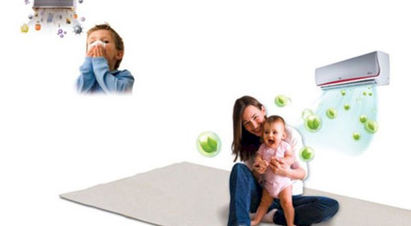 Máy lạnh và trẻ sơ sinh