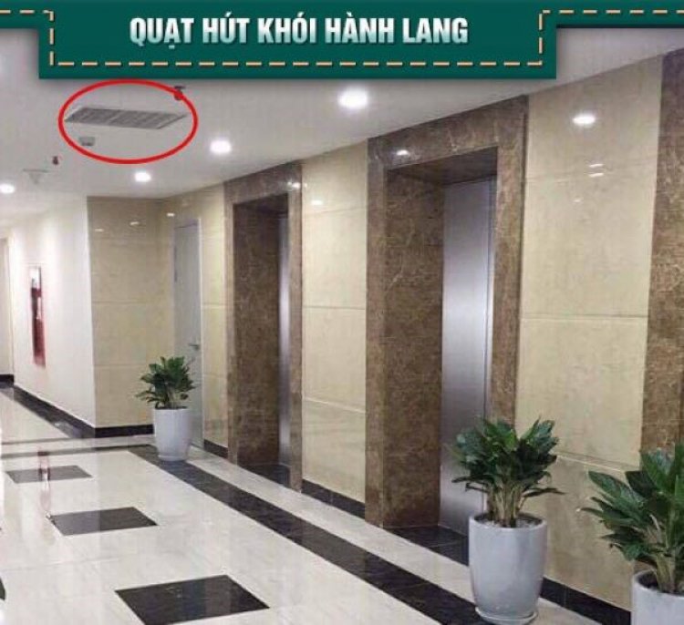 Tìm hiểu cấu tạo cơ bản của quạt hút khói hành lang
