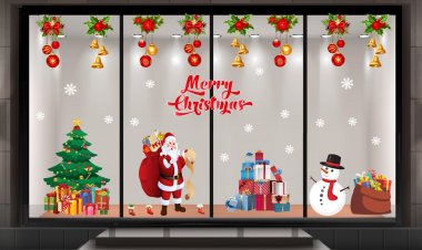 Trang trí quảng cáo cho mùa lễ hội thêm sắc màu với decal 3M