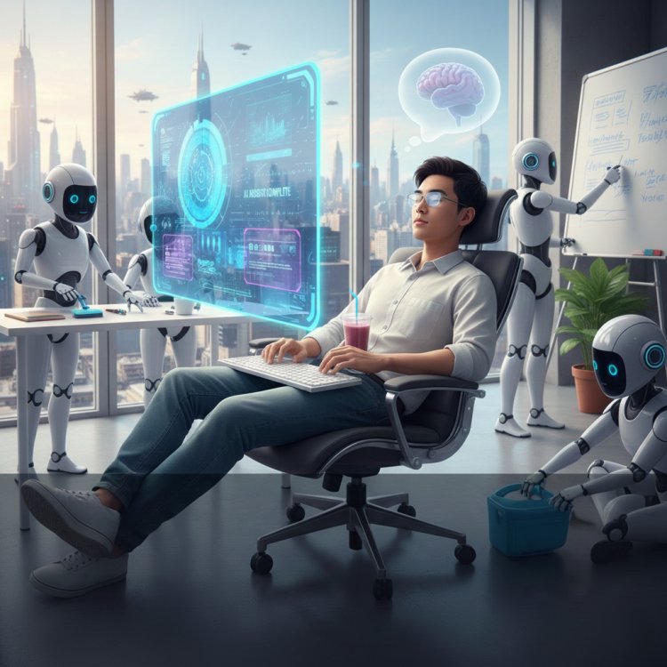 Có phải AI đang làm con người lười đi?